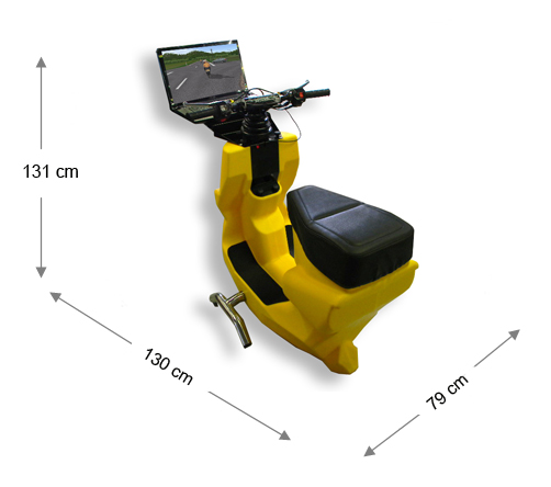 SimuScooter ROLLER SIMUSCOOTER